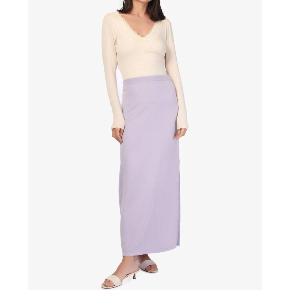NEW CAMI NYC jovina knit skirt in moonflower